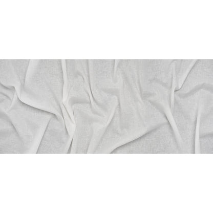 Cotton and Linen Woven - White - Famous Australian Famous Australian Designer Deadstock