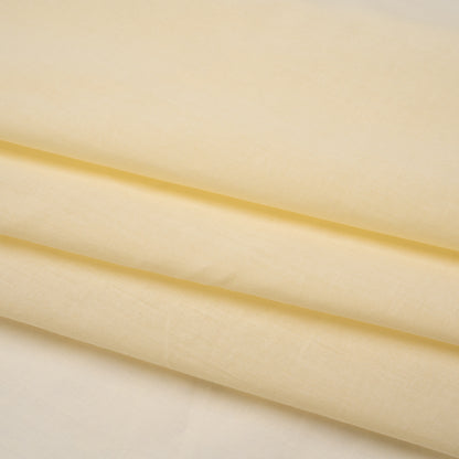 Cotton Voile - Yellowed Parchment - Famous Australian Designer Deadstock Folded
