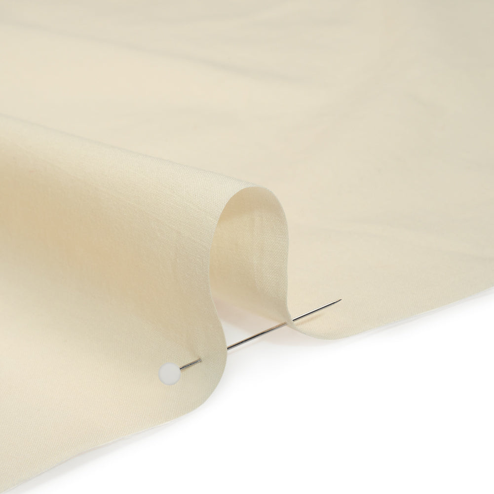 Cotton Voile - Yellowed Parchment - Famous Australian Designer Deadstock Detail