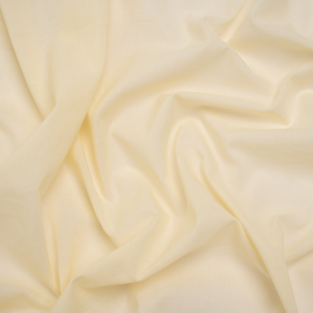 Cotton Voile - Yellowed Parchment - Famous Australian Designer Deadstock