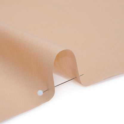 Cotton Voile - Peach Nougat - Famous Australian Designer Deadstock Detail