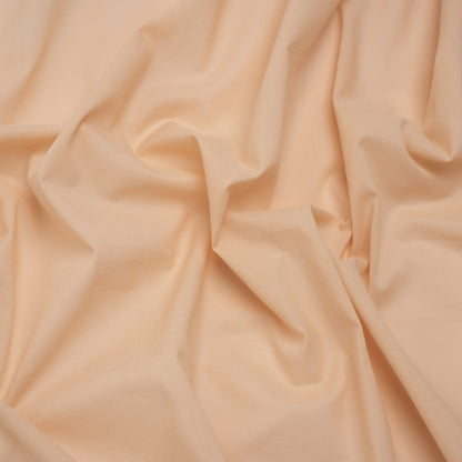 Cotton Voile - Peach Nougat - Famous Australian Designer Deadstock