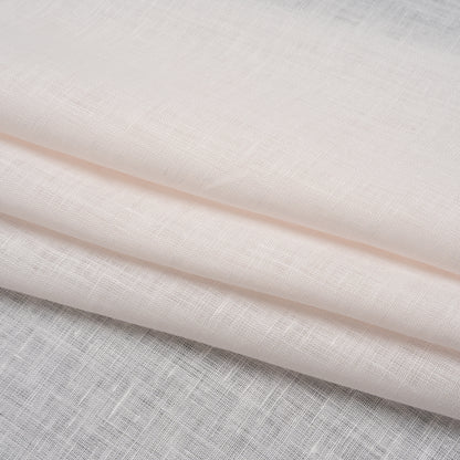 Lightweight Linen Woven - Pale Pink - Famous Australian Designer Deadstock