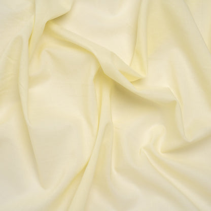 Cotton Voile Lining - Lemon Icing - Famous Australian Designer Deadstock