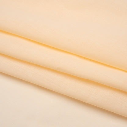 Cotton Voile Lining - Apricot Sherbet - Famous Australian Designer Deadstock Folded