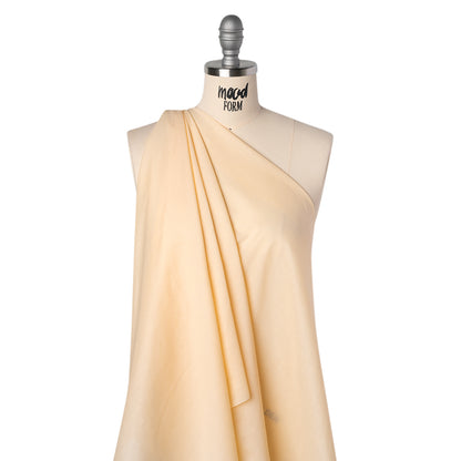 Cotton Voile Lining - Apricot Sherbet - Famous Australian Designer Deadstock Drape
