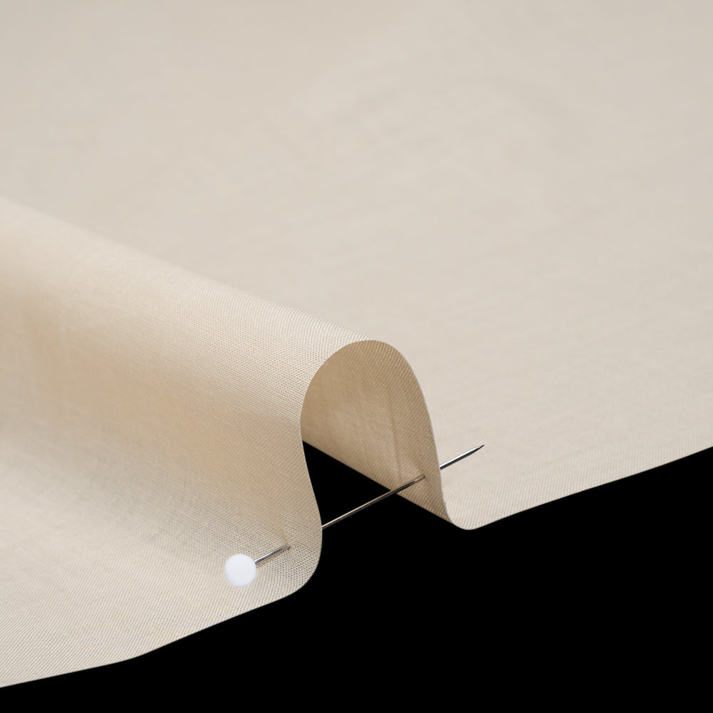 Cotton Voile Lining - Autumn Blonde - Famous Australian Designer Deadstock