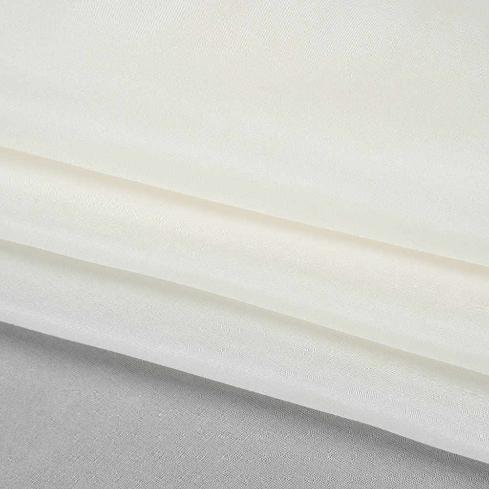 China Silk/Habotai - Ivory - Famous Australian Designer Deadstock
