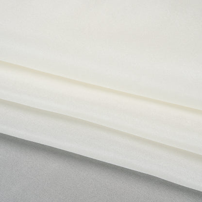 China Silk/Habotai - Ivory - Famous Australian Designer Deadstock