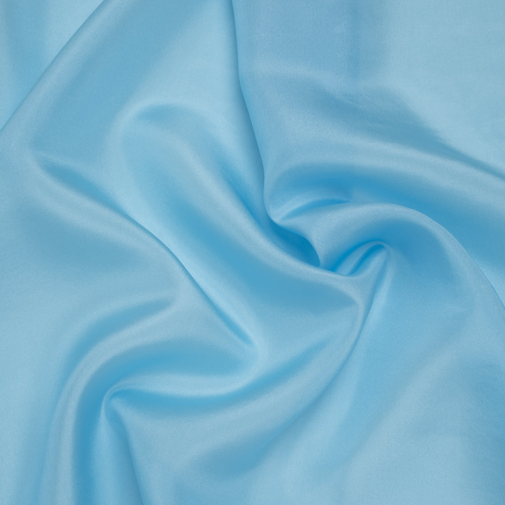 China Silk/Habotai - Sky Blue - Famous Australian Designer Deadstock