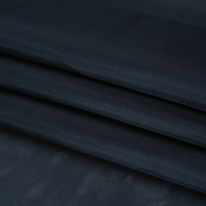 China Silk/Habotai - Navy Blue - Famous Australian Designer Deadstock