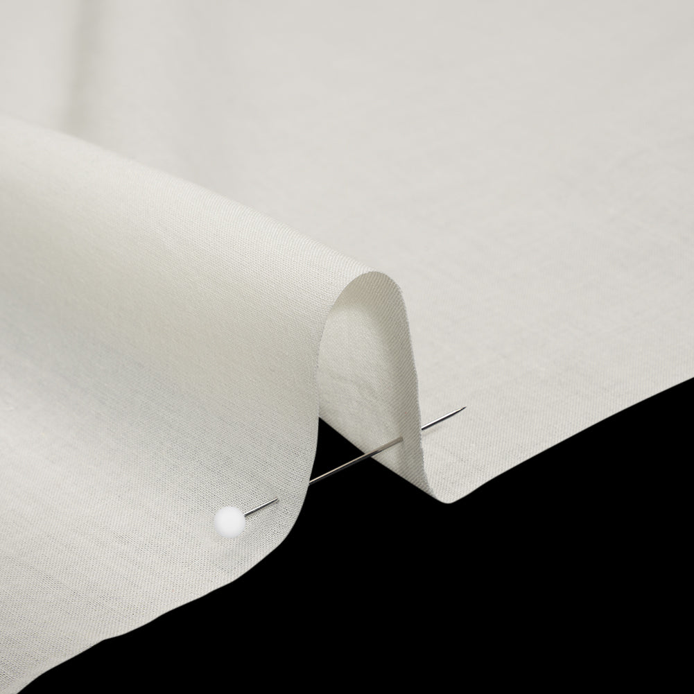 Cotton Voile Lining - Buttercream - Famous Australian Designer Deadstock