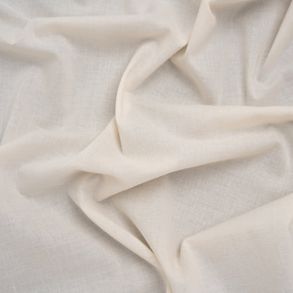 Cotton Voile Lining - Soft Cream - Famous Australian Designer Deadstock