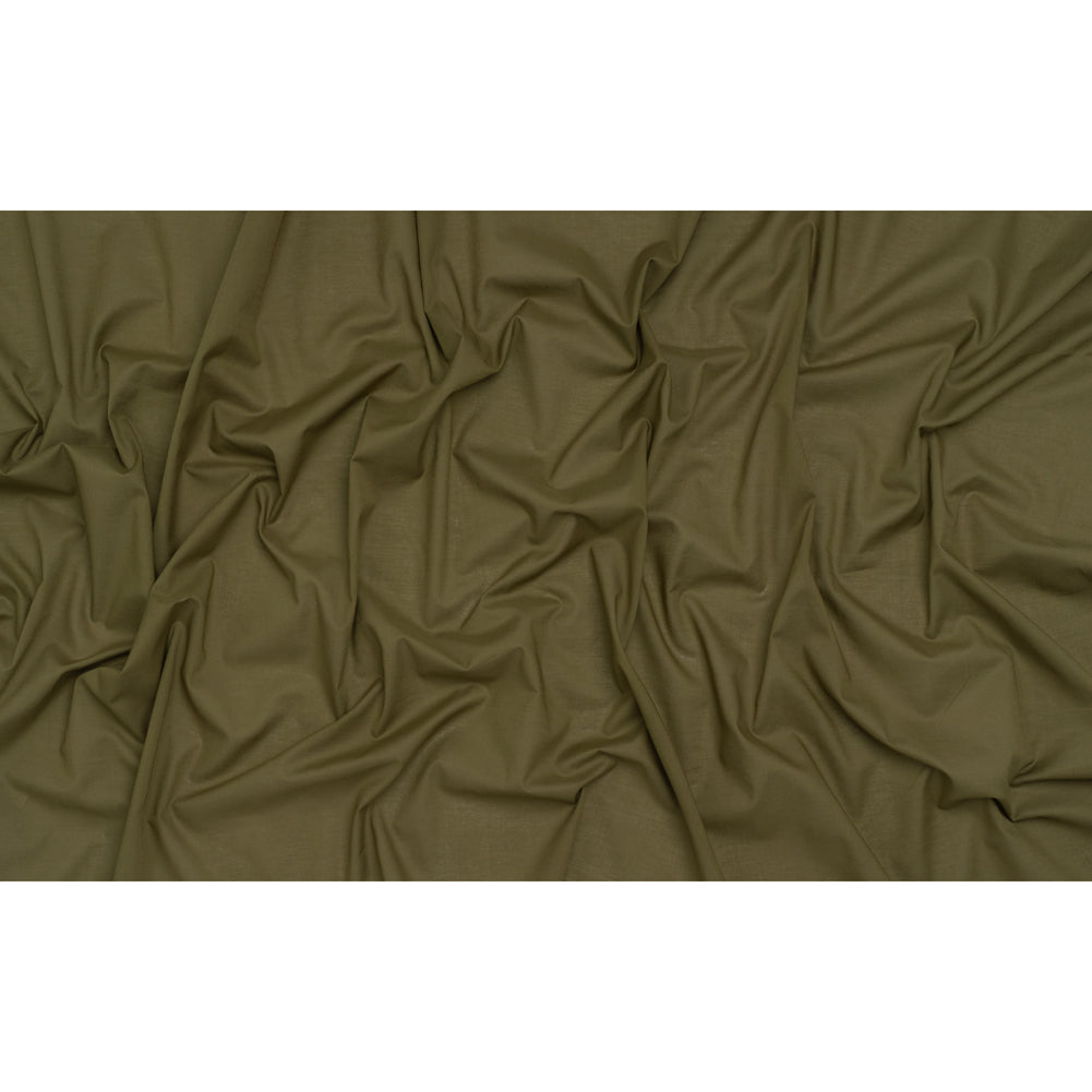 Cotton Voile Lining - Olive Green - Famous Australian Designer Deadstock