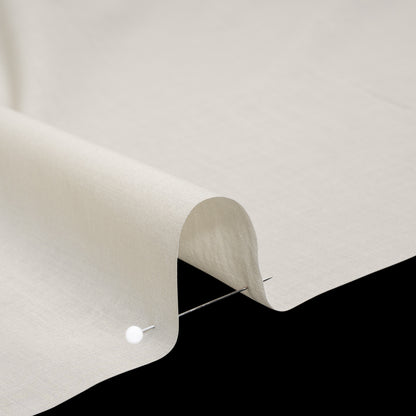 Cotton Voile Lining - Ivory - Famous Australian Designer Deadstock