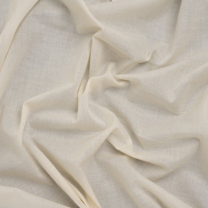 Cotton Voile Lining - Ivory - Famous Australian Designer Deadstock