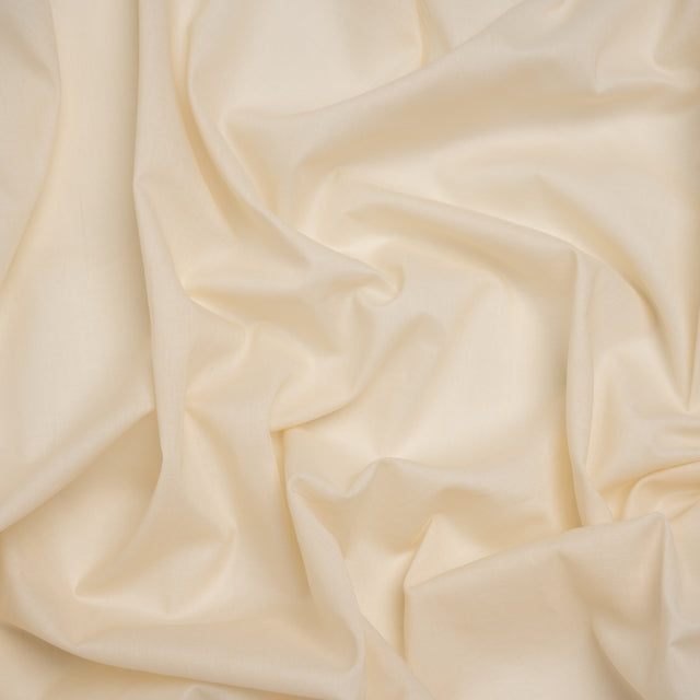 Cotton Voile Lining - Buff - Famous Australian Designer Deadstock
