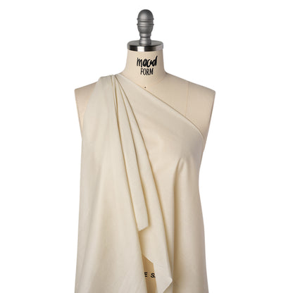 Cotton Voile Lining - Cannoli Cream - Famous Australian Designer Deadstock Drape