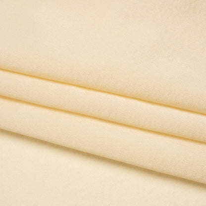 Satin Faced Silk Chiffon - Cream - Famous Australian Designer Deadstock