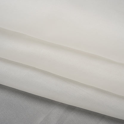 Heavy Silk Organza - Natural - Famous Australian Designer Deadstock