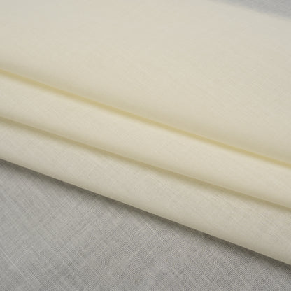 Cotton Voile Lining - Vanilla Ice - Famous Australian Designer Deadstock Folded