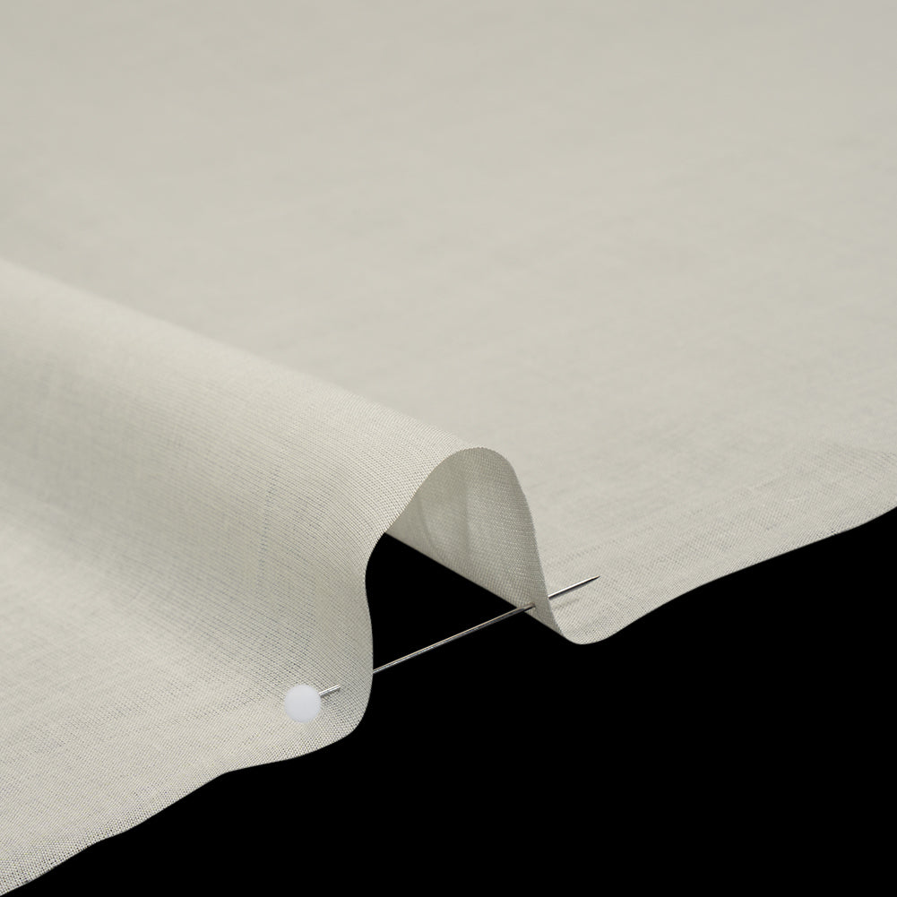 Cotton Voile Lining - Vanilla Ice - Famous Australian Designer Deadstock Detail
