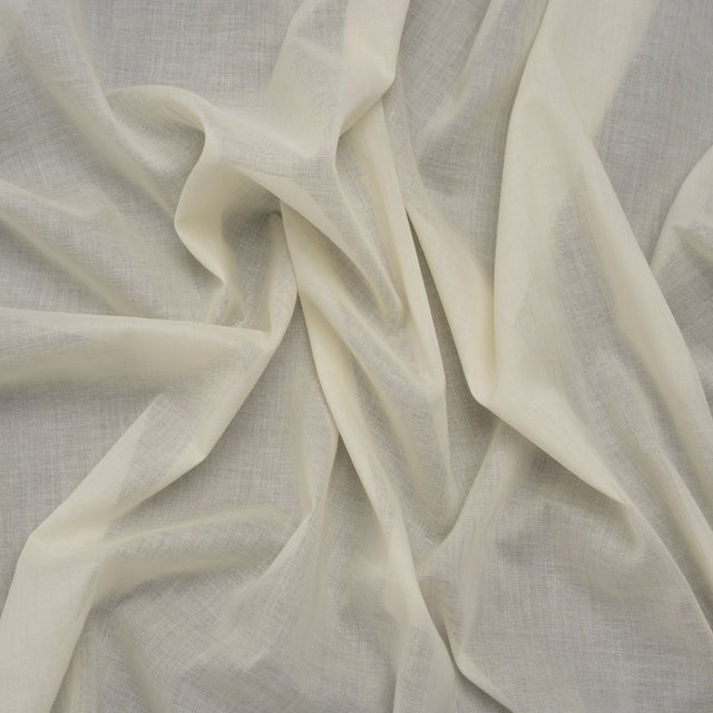 Cotton Voile Lining - Vanilla Ice - Famous Australian Designer Deadstock