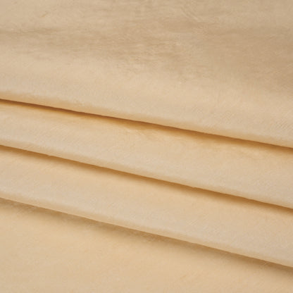 Raw Silk Woven - Macadamia - Famous Australian Designer Deadstock