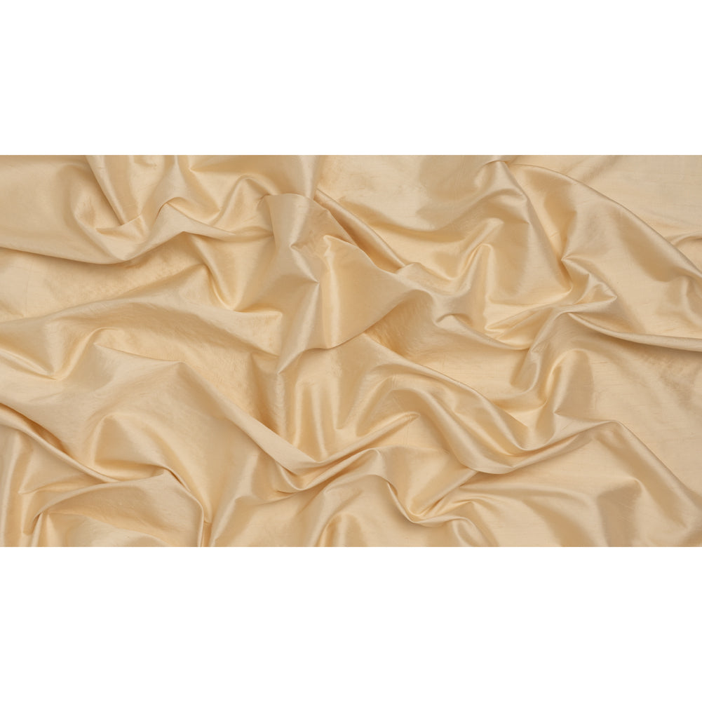 Raw Silk Woven - Macadamia - Famous Australian Designer Deadstock