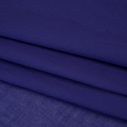 Cotton Voile Lining - Ultramarine Blue - Famous Australian Designer Deadstock