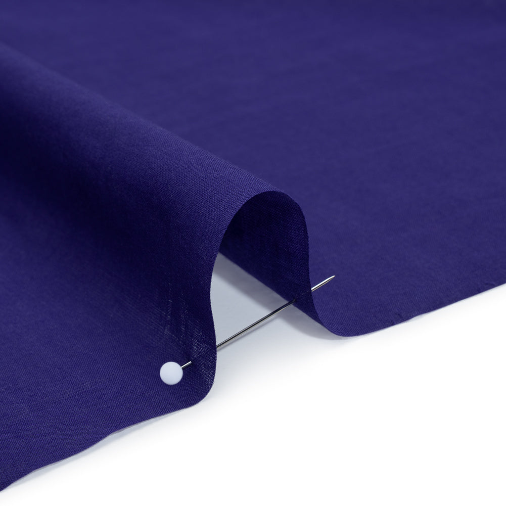 Cotton Voile Lining - Ultramarine Blue - Famous Australian Designer Deadstock