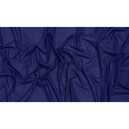 Cotton Voile Lining - Ultramarine Blue - Famous Australian Designer Deadstock