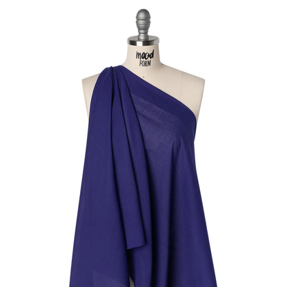 Cotton Voile Lining - Ultramarine Blue - Famous Australian Designer Deadstock