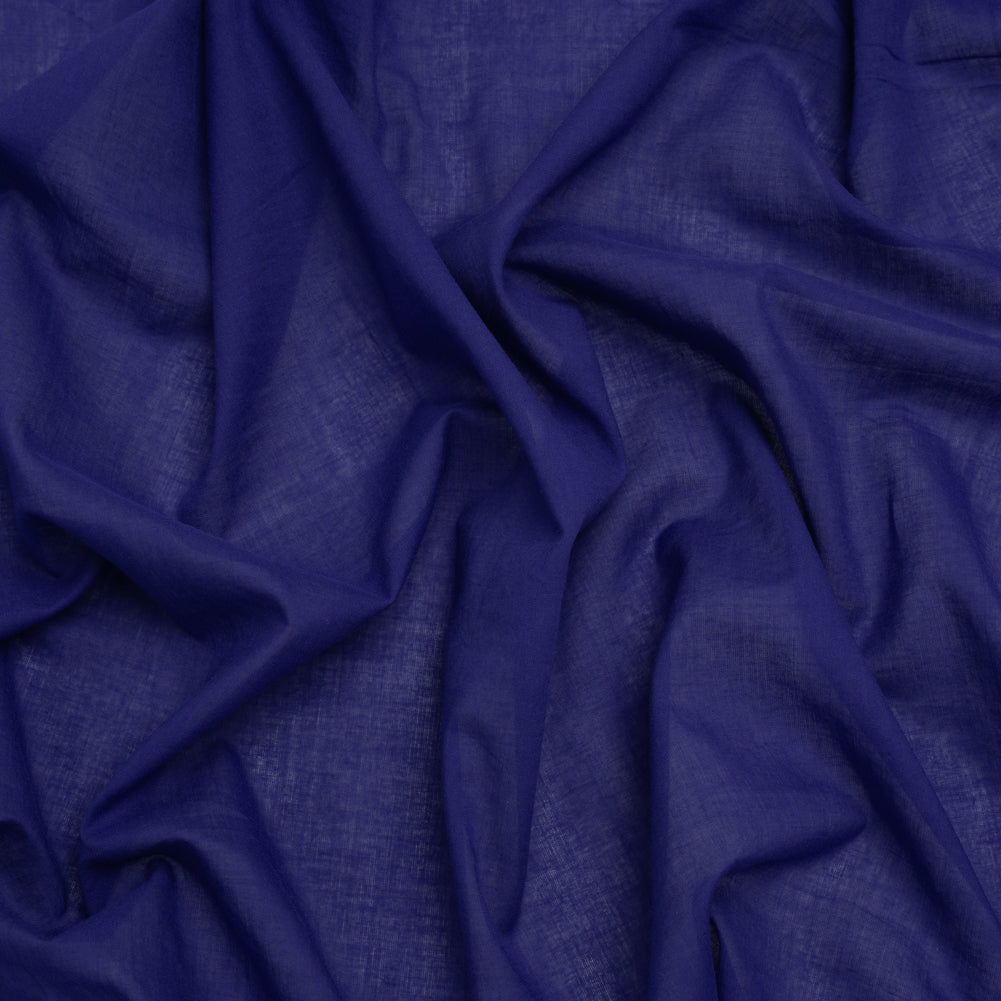 Cotton Voile Lining - Ultramarine Blue - Famous Australian Designer Deadstock