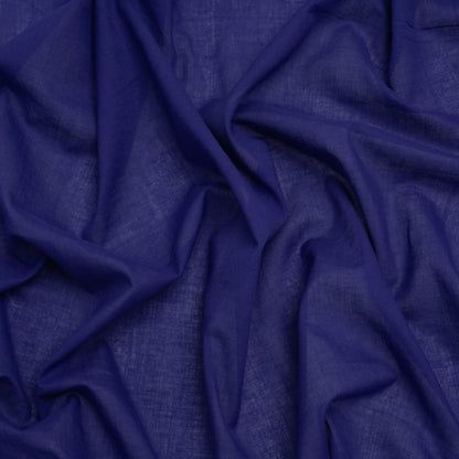 Cotton Voile Lining - Ultramarine Blue - Famous Australian Designer Deadstock