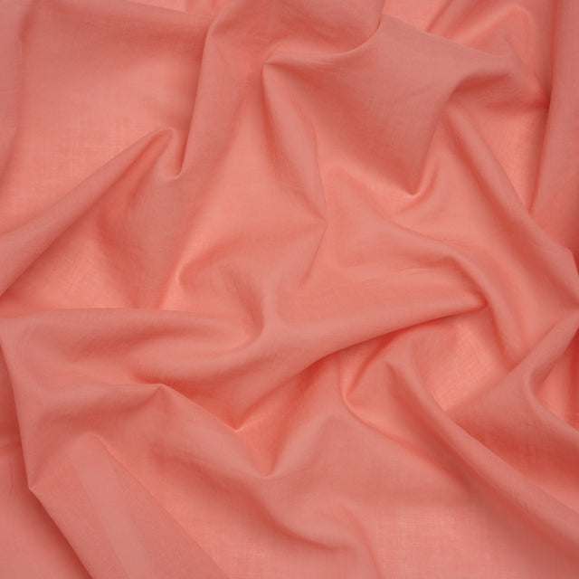 Cotton Voile Lining - Guava Pink - Famous Australian Designer Deadstock