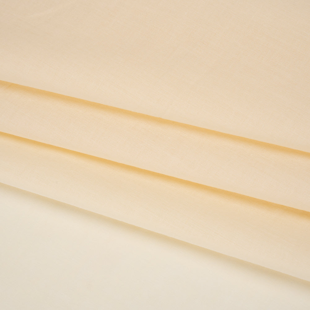Cotton Voile Lining - Pale Citrus - Famous Australian Designer Deadstock