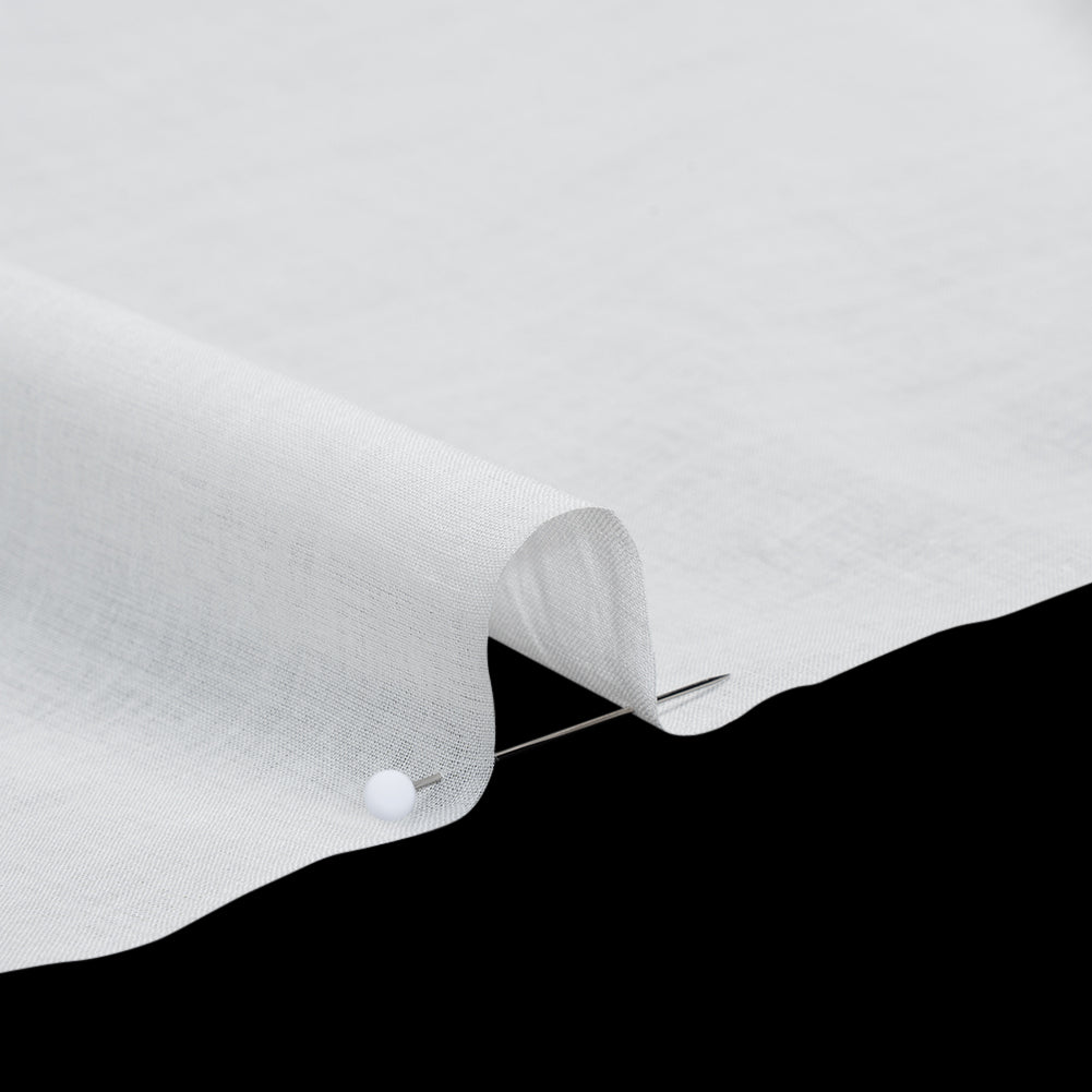 Cotton Voile Lining - Natural White - Famous Australian Designer Deadstock