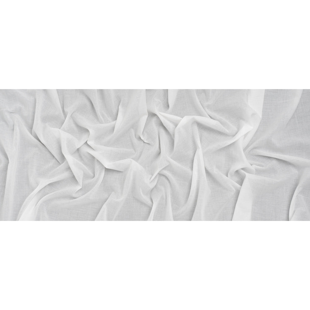 Cotton Voile Lining - Natural White - Famous Australian Designer Deadstock