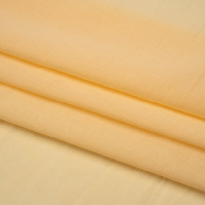 Cotton Voile Lining - Butter Yellow - Famous Australian Designer Deadstock