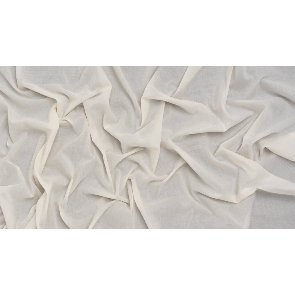 Cotton Voile Lining - Pearl White - Famous Australian Designer Deadstock