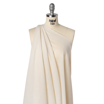 Cotton Voile Lining - Pearl White - Famous Australian Designer Deadstock