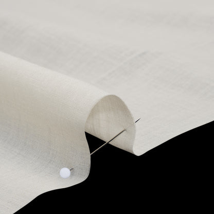 Cotton Voile Lining - Milk - Famous Australian Designer Deadstock