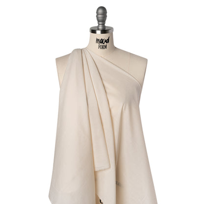 Cotton Voile Lining - Milk - Famous Australian Designer Deadstock
