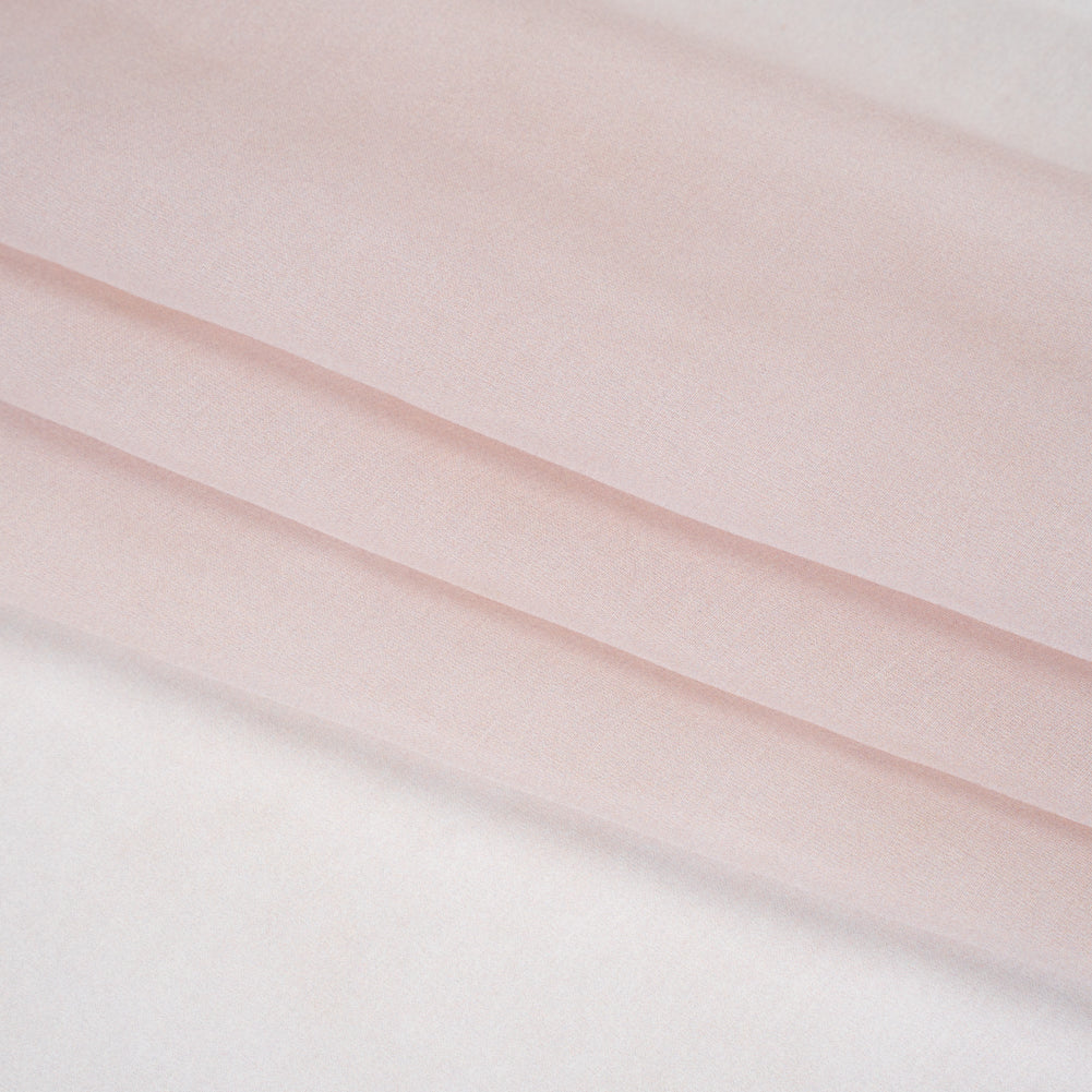 Cotton and Silk Voile - Dusty Lilac - Famous Australian Designer Deadstock