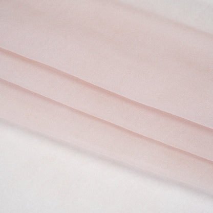 Cotton and Silk Voile - Dusty Lilac - Famous Australian Designer Deadstock