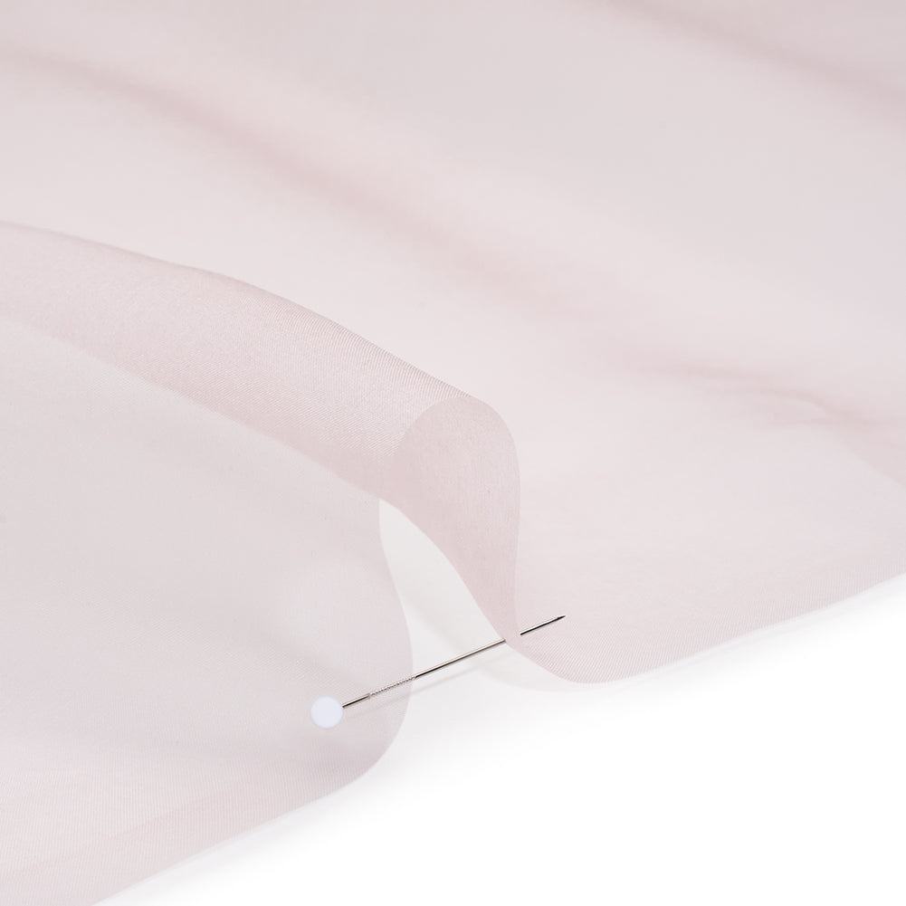 Silk Organza - Pastel Pink - Famous Australian Designer Deadstock