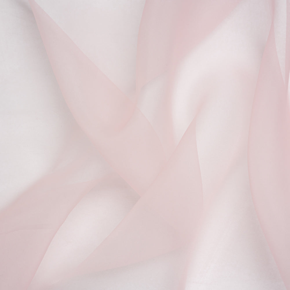 Silk Organza - Pastel Pink - Famous Australian Designer Deadstock