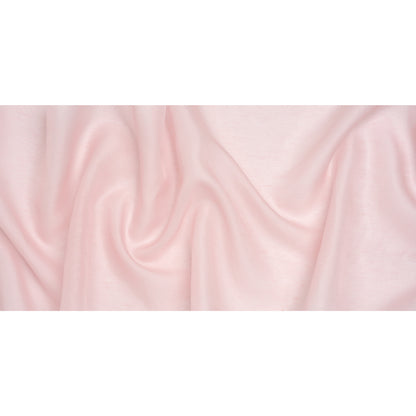Silk and Linen Scrim - Pale Pink - Famous Australian Designer Deadstock