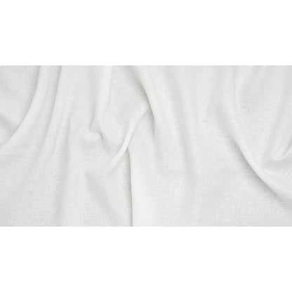 Medium Weight Linen Woven - Ivory - Famous Australian Designer Deadstock